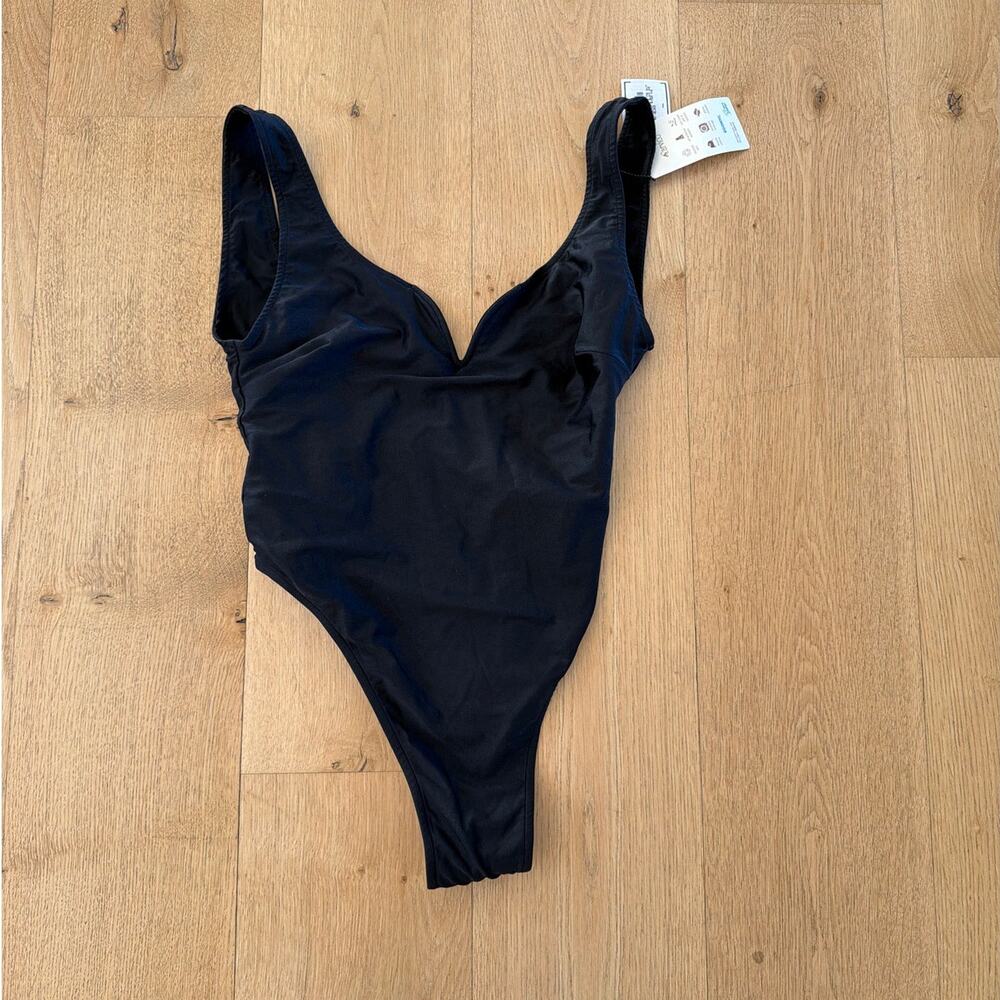 FAE One Piece Swimsuit Ryder Size M Nero Black